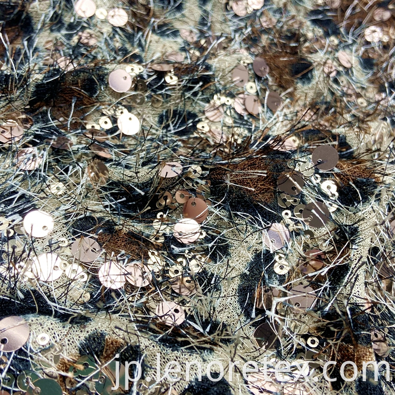 Sequin Embroidery Fabric